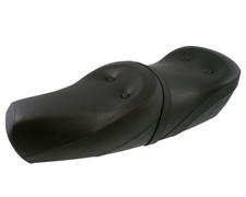 Sitzbank "King & Queen" für Vespa PX80-200/PE/Lusso/MY/125 VNA/VNB/GT schwarz