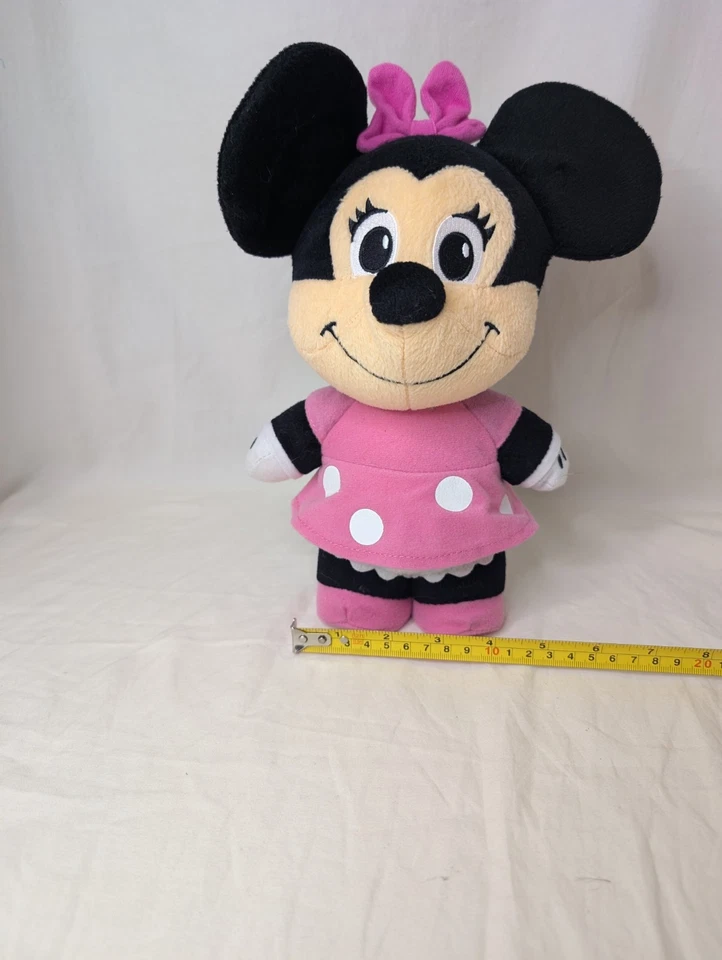  米妮会说话的毛绒娃娃 11 英寸 Fisher Price 美泰迪士尼 2009 玩具作品 — 第 4/4 张图片