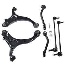 6× For 2007-12 Hyundai Santa Fe Suspension Kit Front Control Arm Sway Bar Tierod