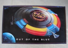 ELO Out of The Blue 1977 Original UA/JET VTG Promo Poster Jeff Lynne FAIR SHAPE