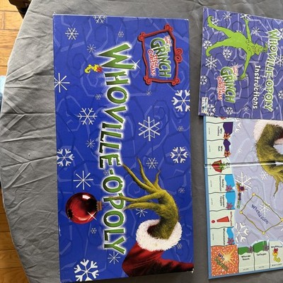 Whoville-Opoly Board Game VTG 2000 How the Grinch Stole Christmas 