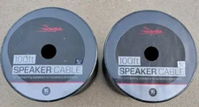 (2 Spools) Rocketfish 100 ft 16 Gauge Speaker Cable Copper Wire RF-G1151