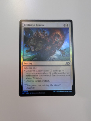MTG - Collision Course (Foil) - Aetherdrift NM/M Condition