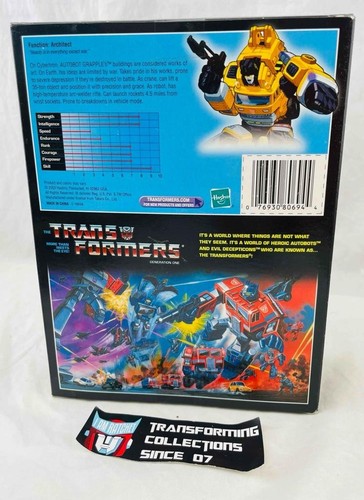 Transformers Hasbro G1 Reissue Grapple MISB TRU Exclusive Commemorative - Picture 3 of 3
