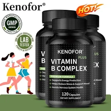 Vitamin B Complex Capsules - Supports energy production, nervous system health