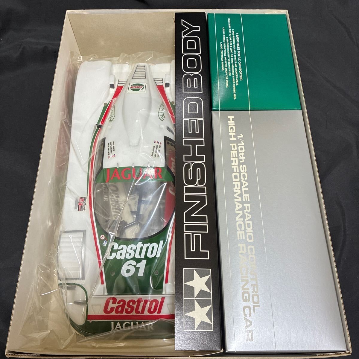 Tamiya Jaguar XJR-12 1/10 Electric RC Car Kit Daytona Body Spec