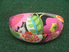 Vera Bradley Hard Clamshell Eye Glasses Sunglasses Case Flip Top multicolor READ