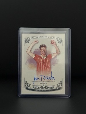2022/2023 Topps Allen & Ginter s Famous Footballers & Stars Ian Rush Auto