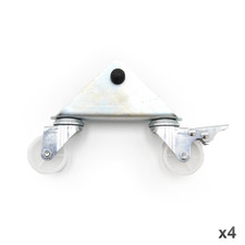 Kit di rotelle per carrello elevatore sollevatore climatizzatore