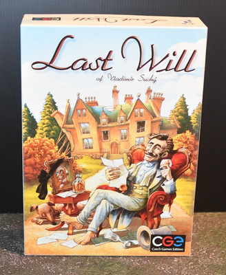 Rio Grande Boardgame Last Will & Getting Sacked! Vladimir Suchy VG