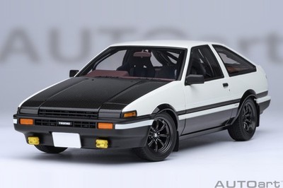 1/18 Toyota Sprinter Trueno (AE86) RHD Project D Final 30 Years by AUTOart 78787
