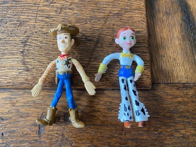 Bendable figure Toy Story Woody & Jessie Disney