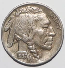 1937 S Buffalo Nickel XF EXTRA FINE (X262)