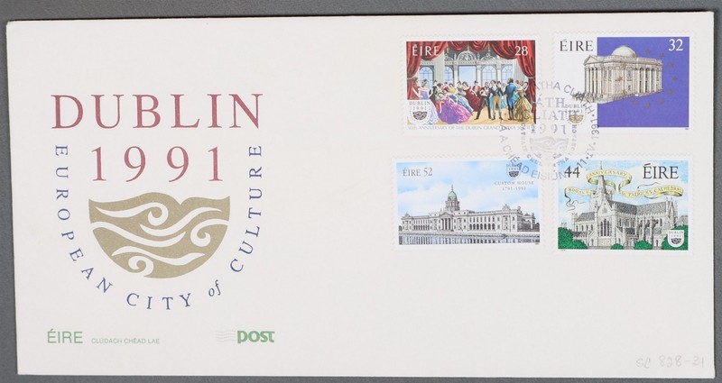 Mayfairstamps Ireland 1991 Dublin European City of Culture Combination first Day