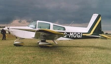 Grumman AA-5A AA5 Cheetah Monoplane Desktop Wood Airplane New Model Small 1/32