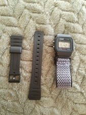 Casio F-91W Unisex Digital Watch Black Classic Retro