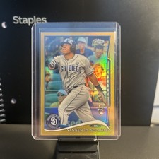 2014 Topps Chrome Yangervis Solarte Gold RC #MB-10 035/250 