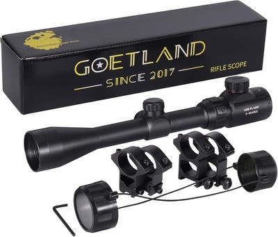 Zielfernrohr 3-9x40 EG für Airsoft Jagd mit Montage Ringen SFP