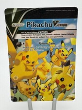 Pikachu v Union Holo Complete Set 4 Black Star Promo Cards