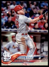 2018 Topps Harrison Bader Rookie Cardinals #21