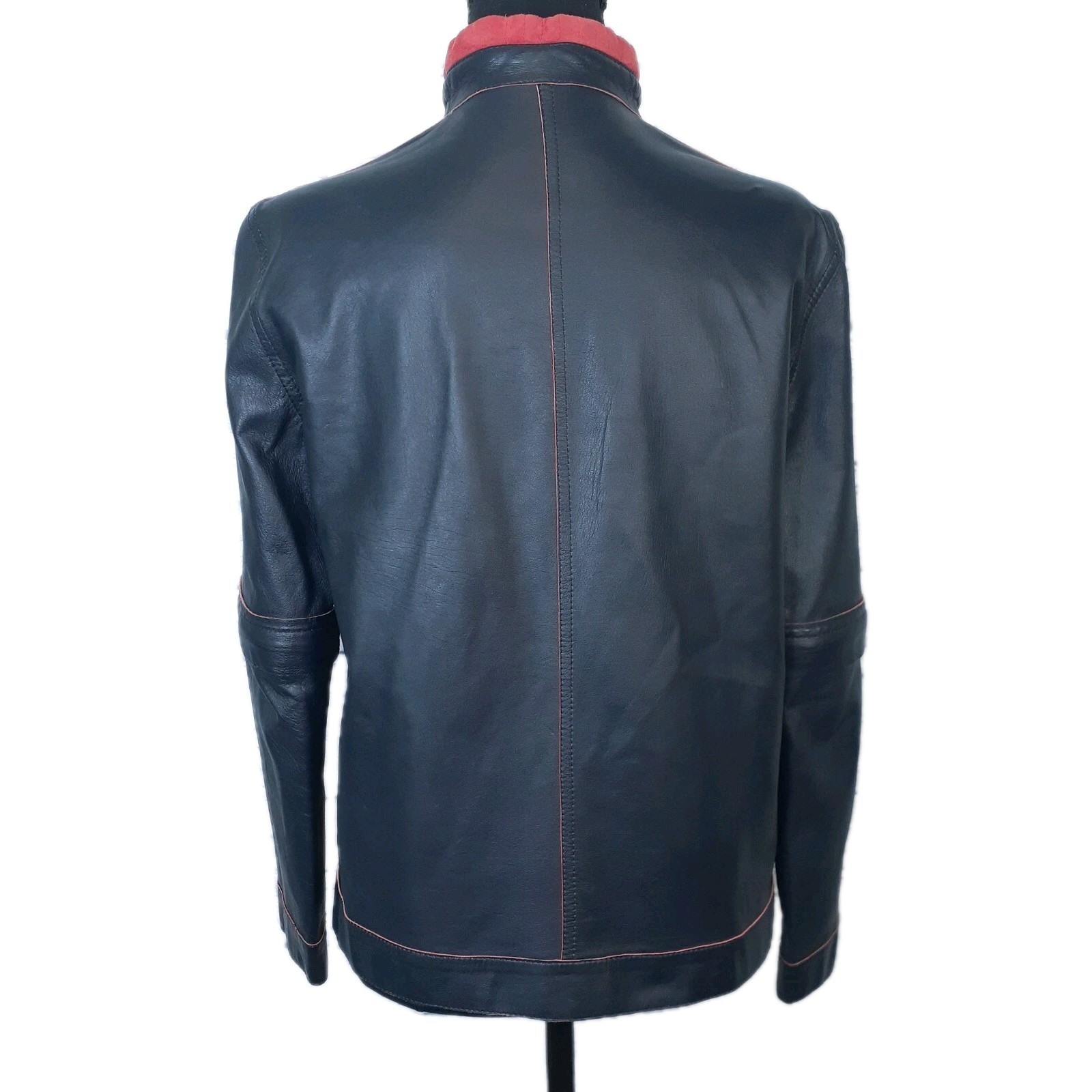 Bally Leather Suede Reversible Jacket Detachable … - image 3