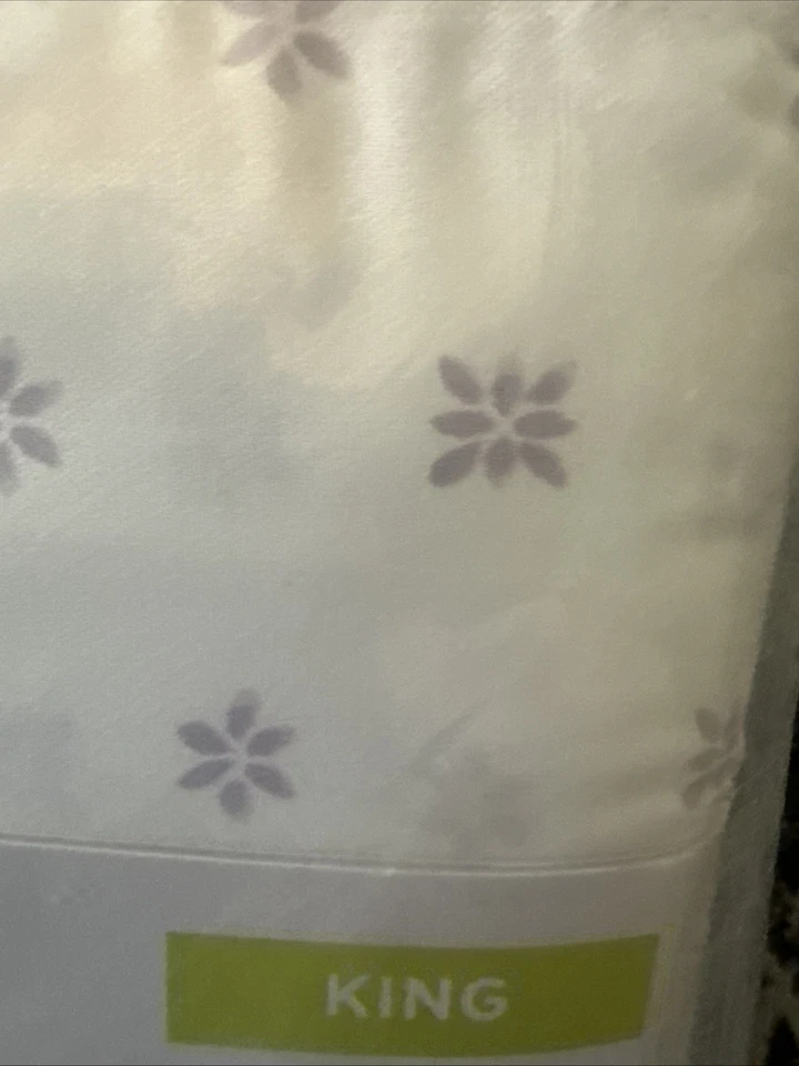 Sonoma The Ultimate Sheet Set 400 Thread New King Lavender Ditsy Floral - Image 2 of 4