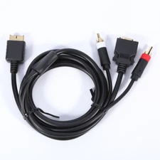 D Terminal Video Cable For Playstation 2 and 3 PS2 PS3