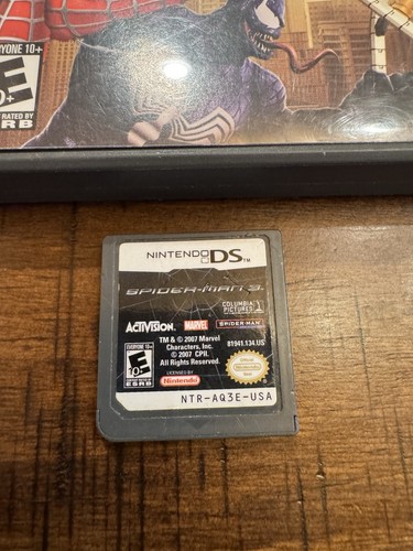 Spider-Man 3 Nintendo DS Video Game 2007 Activision Tested with replacement case - Afbeelding 2 van 6