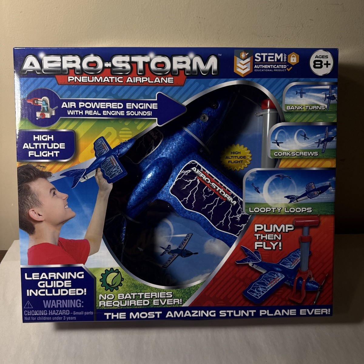 Top Secret Toys Aero-storm - Avión De Acrobacias De Juguete | Envío gratis