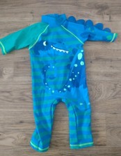 Protective Swimsuit By Mini Club To Fit 6/9 Mths. Vgc From A Non Smoking Home.