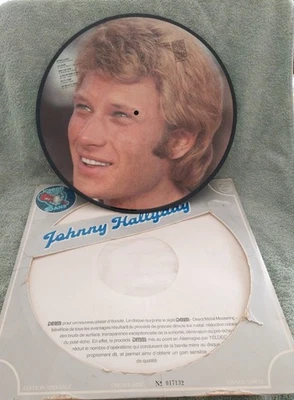 vinyle 33 tours Picture Disc Johnny Hallyday numéroté Tirage limité édition spéc - Photo 1/2