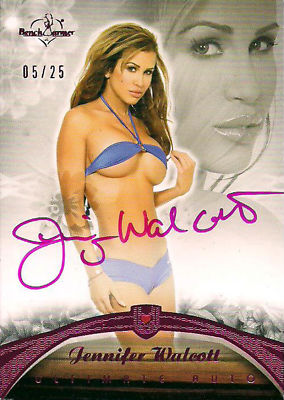 BENCHWARMER ULTIMATE - JENNIFER WALCOTT - AUTOGRAPH - #05/25