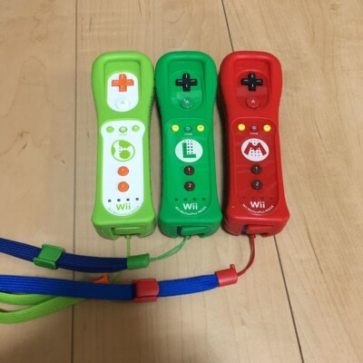 Nintendo Wii U Remote Motion Plus Controller Mario Luigi Yoshi