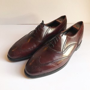 leather sole wingtip shoes