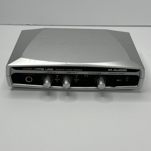 M-Audio Mobile Pre USB Preamp and Audio Interface 48v Phantom Power 200F V1.03 - Picture 1 of 5