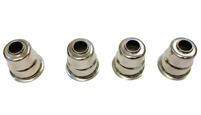 Protectores de vástago de válvula cromados para neumáticos Plymouth 1949-1954 1323006 Foto 3 de 4