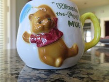 Winnie The Pooh Mug Walt Disney Productions Vintage Ceramic Cup 1964