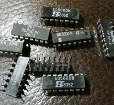 4 each SD5000N Siliconix Hi-Speed DMOS Quad FET Analog **NOT CHINESE UNBRANDED**
