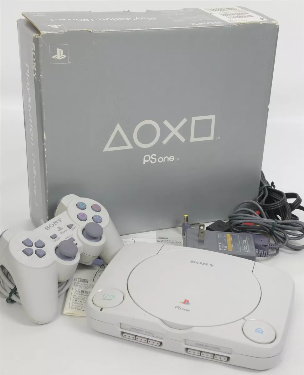 PS one Playstation Console System Ref A6571452 SCPH-100 SONY FREE SHIP  -NTSC-J-