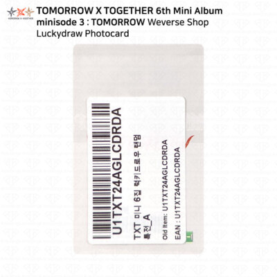 TXT Tomorrow X Together minisode 3: TOMORROW Weverse Shop TXT Tomorrow X Together minisode 3: TOMORROW Weverse Shop