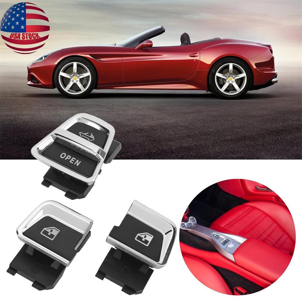 Left Right Roof Control Power Window Button+Bracket For 09-14 Ferrari California