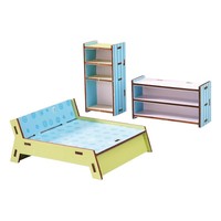 Haba Little Friends -doll House Furniture Bedroom 300506 Haba Little Friends -doll House Furniture Bedroom 300506