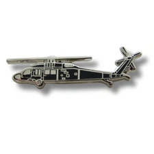 US Airforce Military Black Hawk Helicopter Lapel Hat Pin Badge Official Licensed