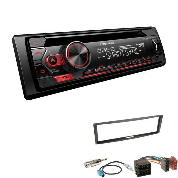 Pioneer 1-DIN Autoradio CD Bluetooth Spotify USB FüR Renault Clio III 2005-2012-image