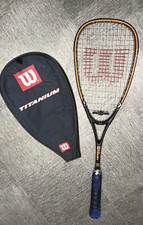 Wilson Titanium Power squash racket