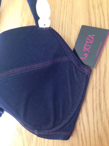 BIKINI TOP La Senza Underwired Denim Blue Various Sizes BNWT - Picture 3 of 6