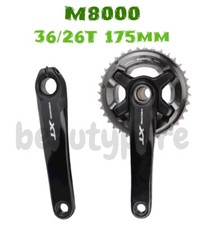 Shimano Deore XT Fc-t8000 48-36-26t 3x10s Crankset Black 170 Mm