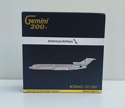 Gemini 200 AMERICAN AIRLINES Boeing 727-200. Reg: N6801. Item