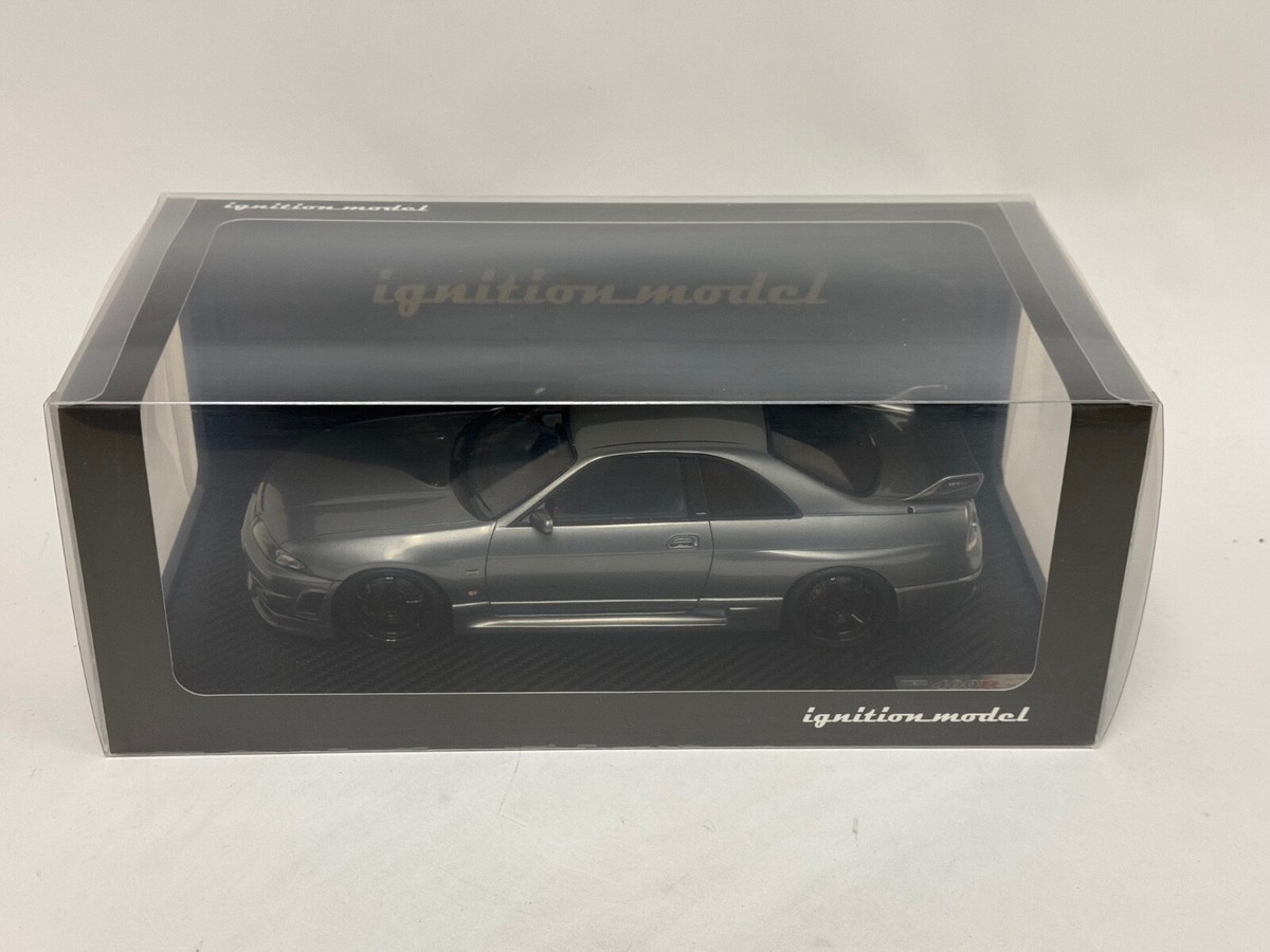 1/18 Ignition model Nissan Skyline R33 GT-R in Gun Metal Gray