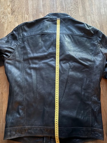 Herren Lederjacke von Oakwood, Farbe: schwarz, Größe: L - Bild 3 von 3